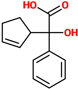 (image for) MC012263 2-Cyclopenten-1-yl(hydroxy)phenylacetic acid